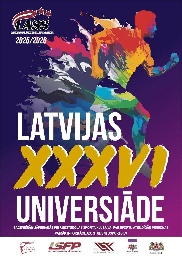 Latvijas XXXVI Universiāde vieglatlētikā 2026