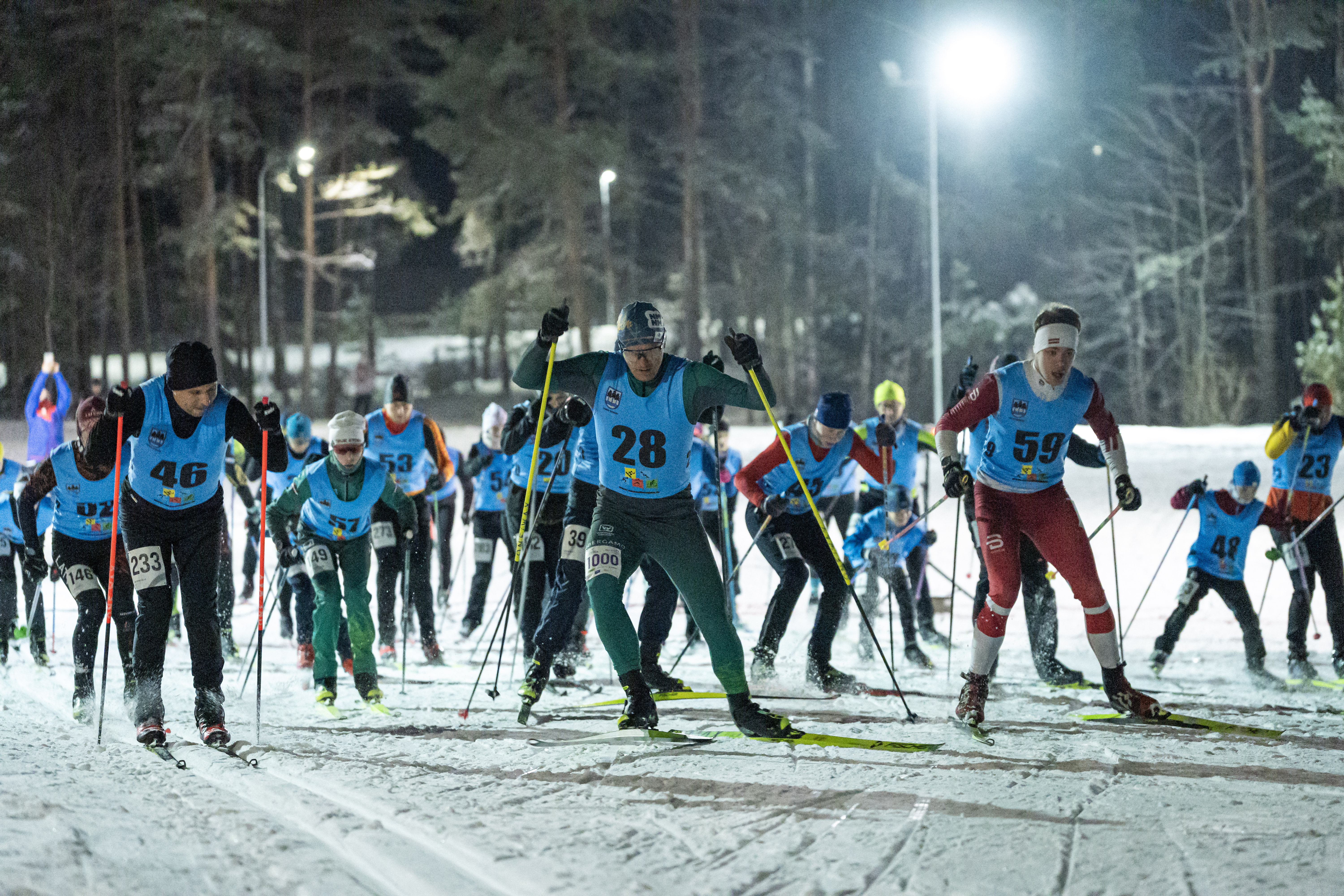 Zilo kalnu apļi 2026: slēpošanas treniņsacensību 5 posmu kopvērtējums