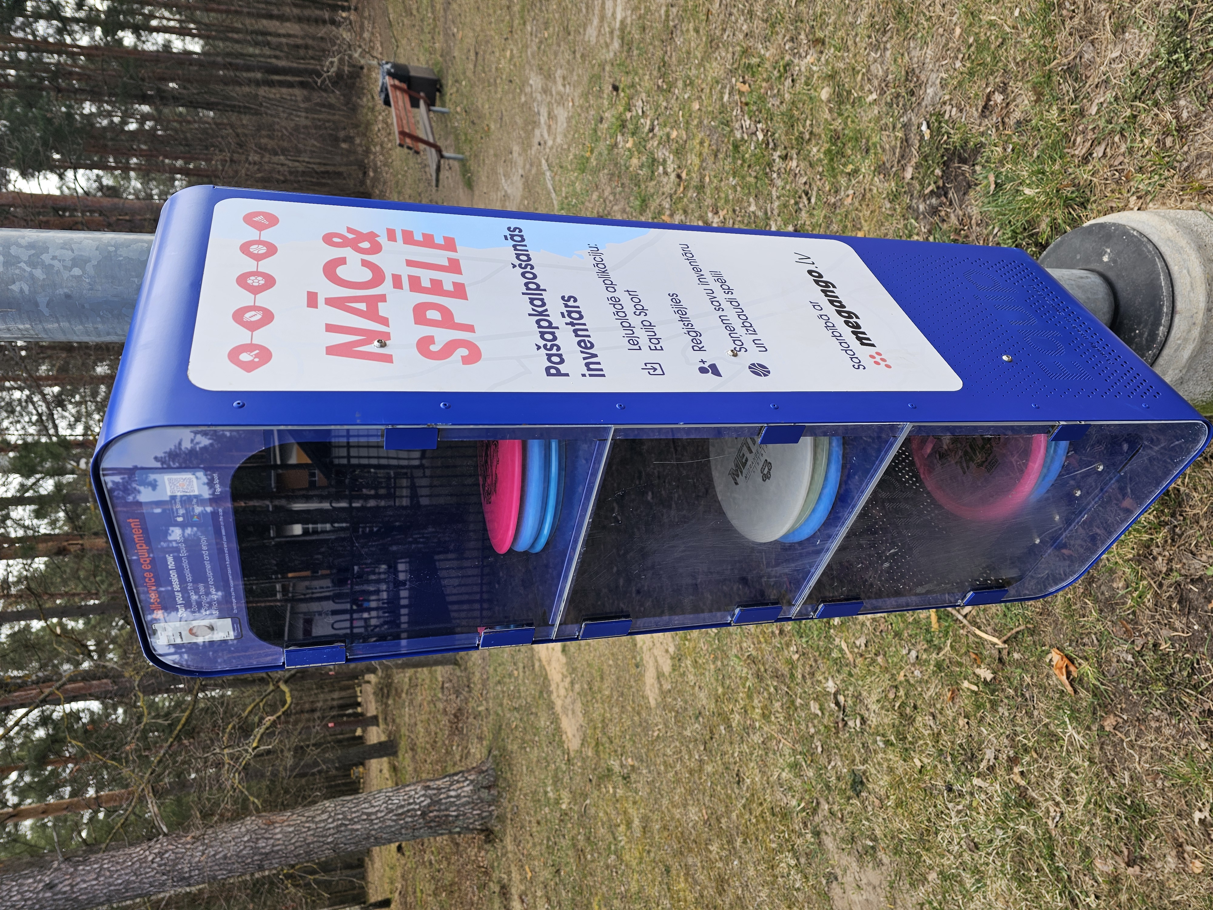 Nāc spēlēt disku golfu Ikšķilē!