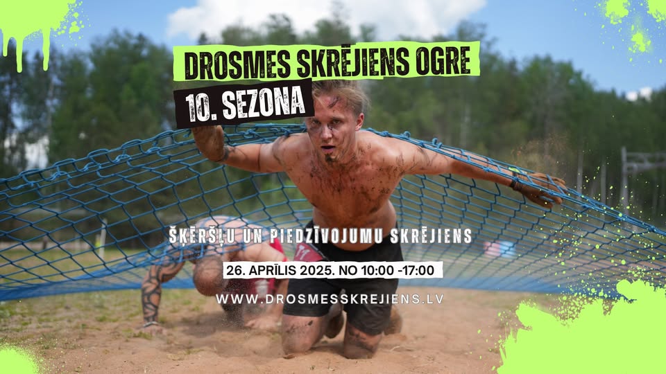 Drosmes skrējiens Ogrē