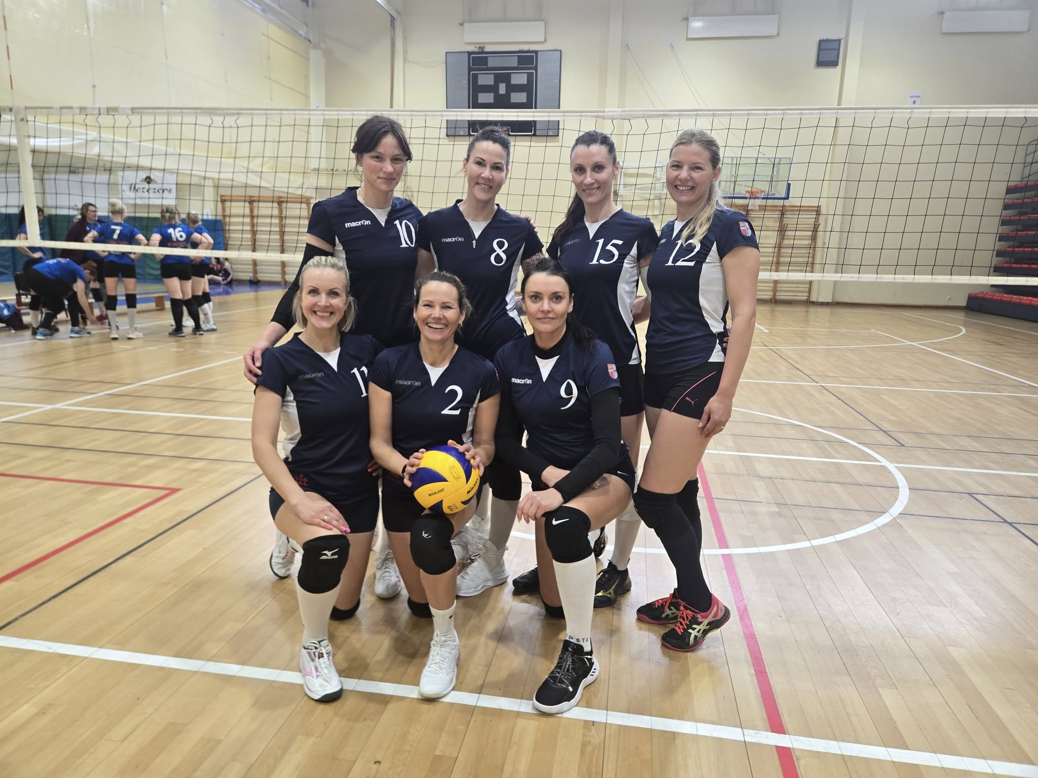 Ogres novada volejbolistes startē LSVS 62. sporta spēlēs 