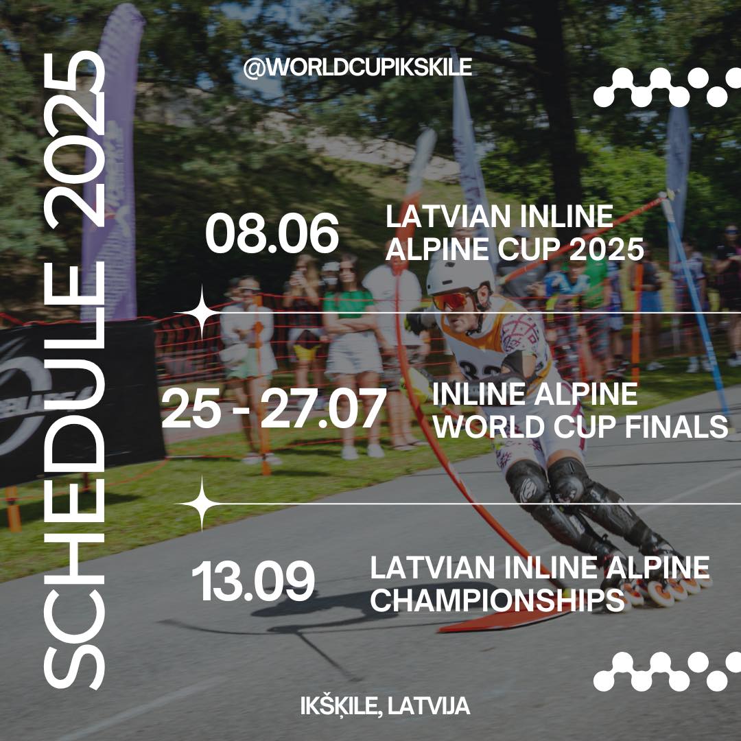 Latvijas Skrituļslaloma vasaras sezona Ikšķilē 2025
