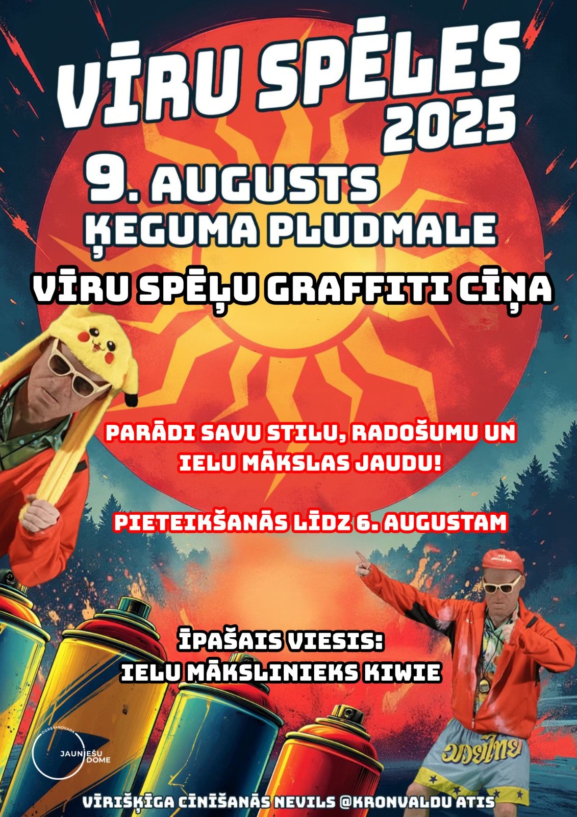 Vīru spēles 2025 PROGRAMMA