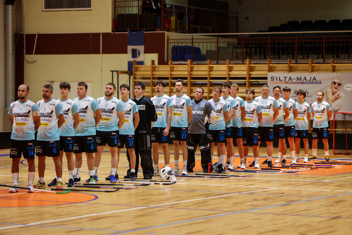 Ogres florbola komanda sezonu Latvijas čempionātā sāk ar divām uzvarām!