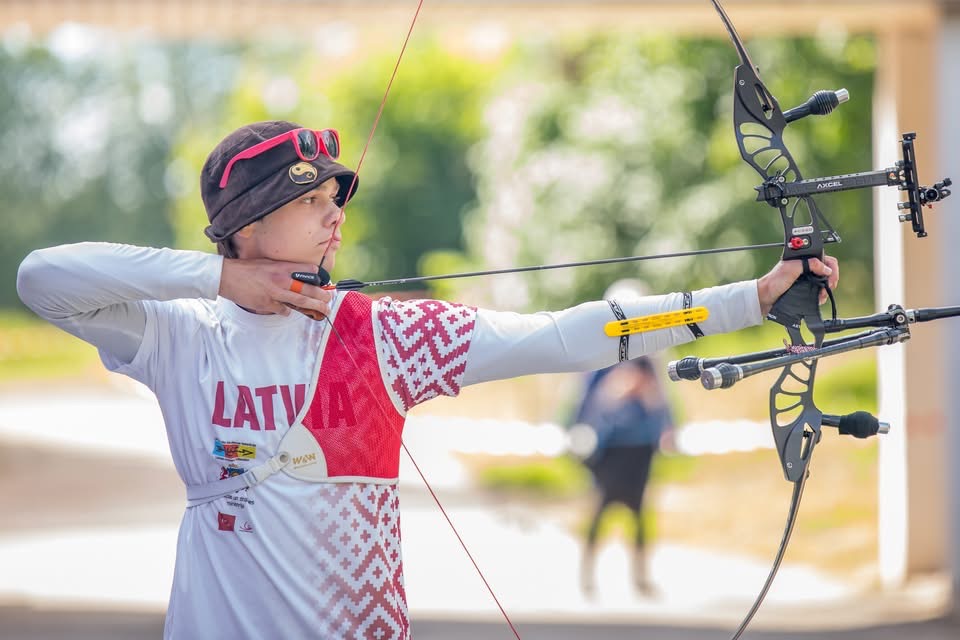 Suntažos norisinās Baltijas čempionāts loka šaušanā 2025