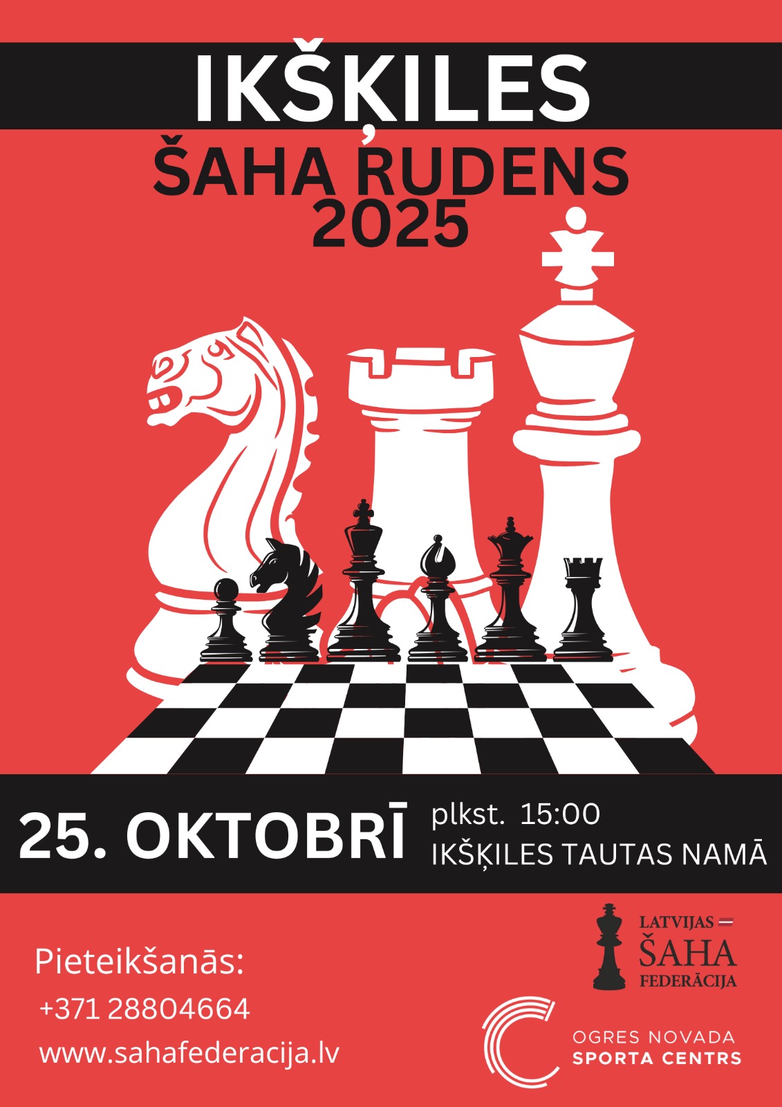 Ikšķiles Šaha rudens 2025