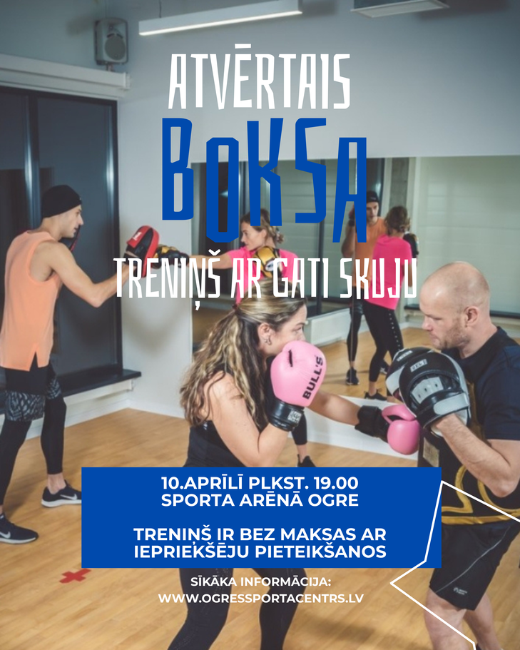 Olimpiskais mēnesis: Atvērtais Boksa treniņš ar Gati Skuju