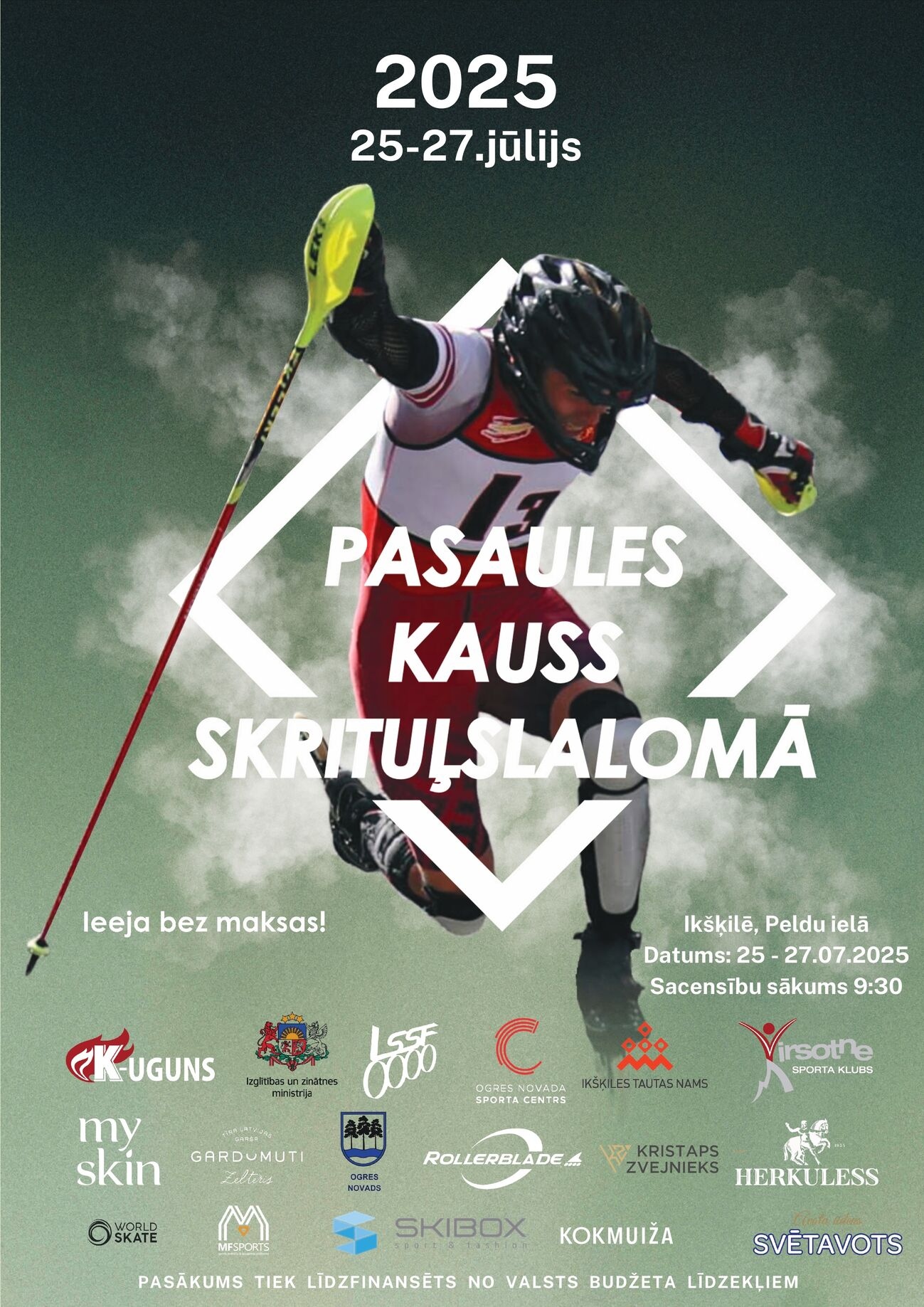 Pasaules kauss skrituļslalomā 2025