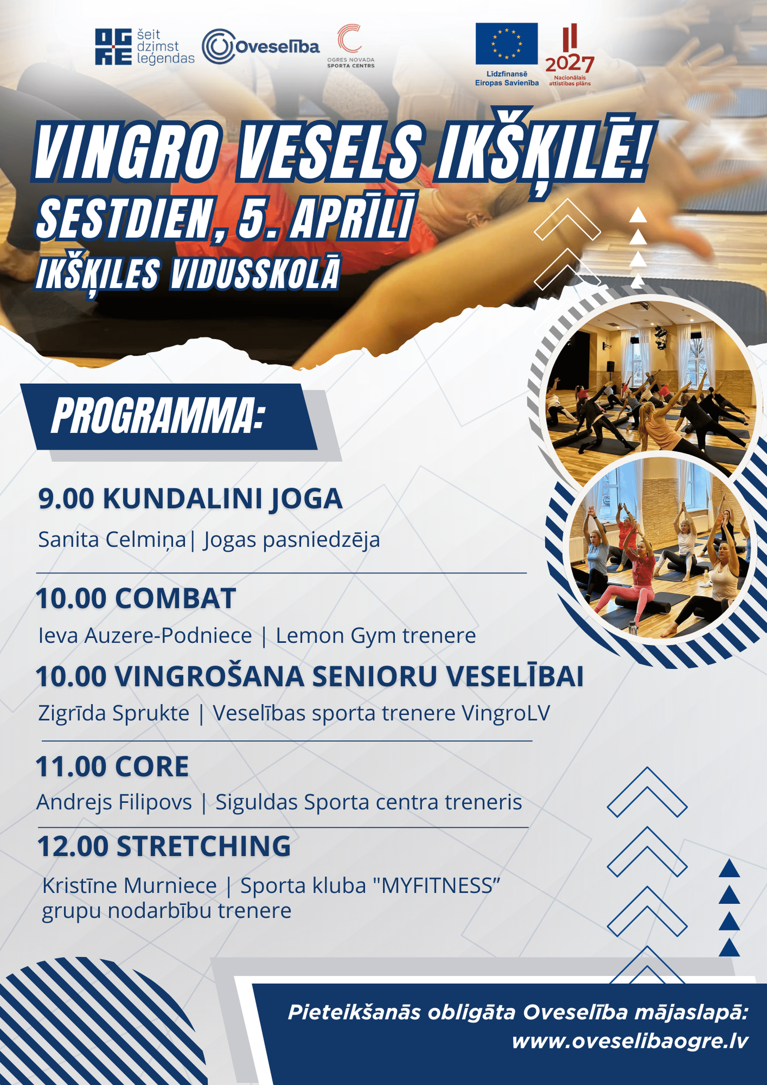 Vingro vesels Ikšķilē - 5.aprīlī