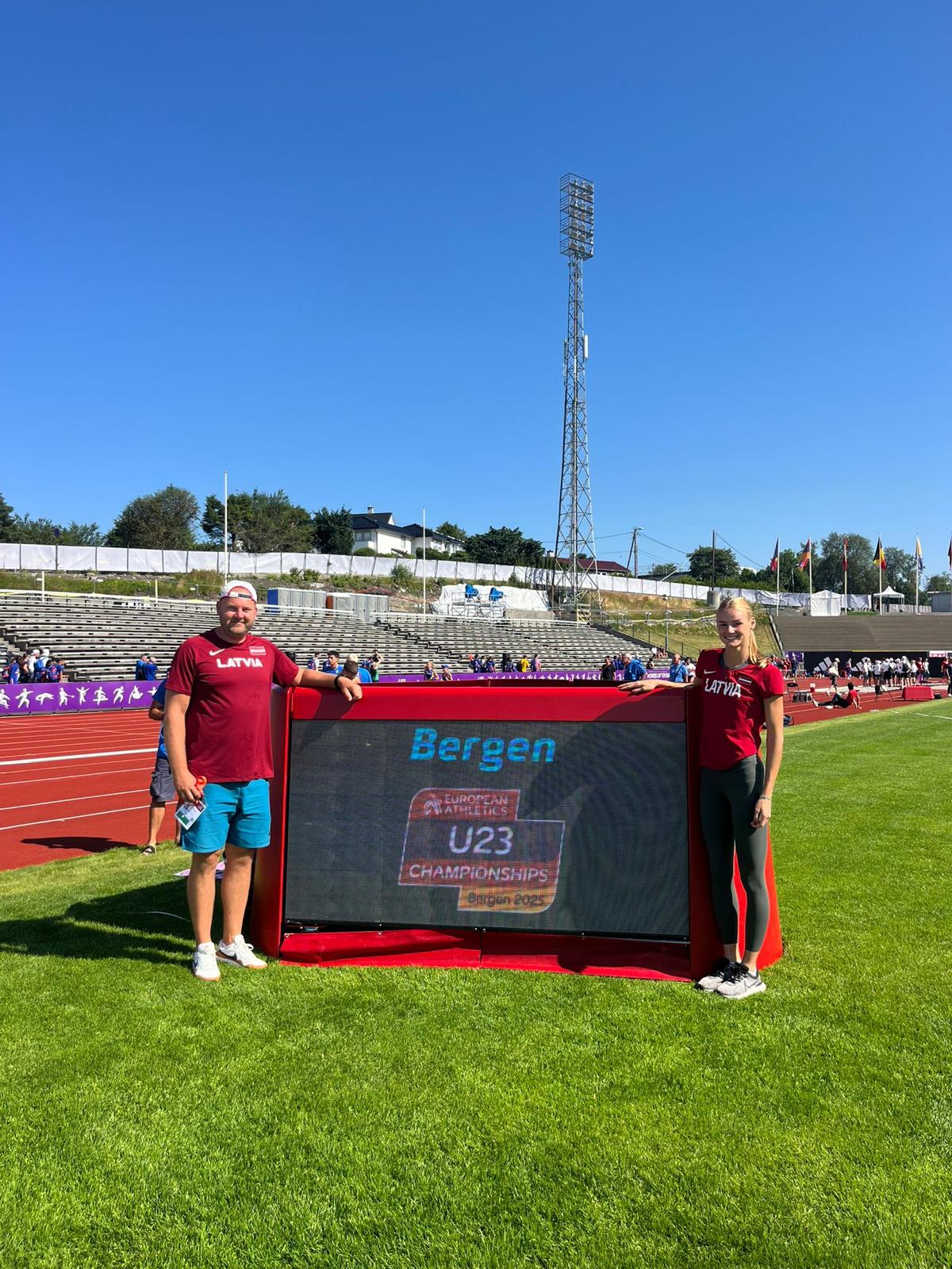 Marta Sīviņa startēs XV Eiropas U23 čempionātā vieglatlētikā Bergenā