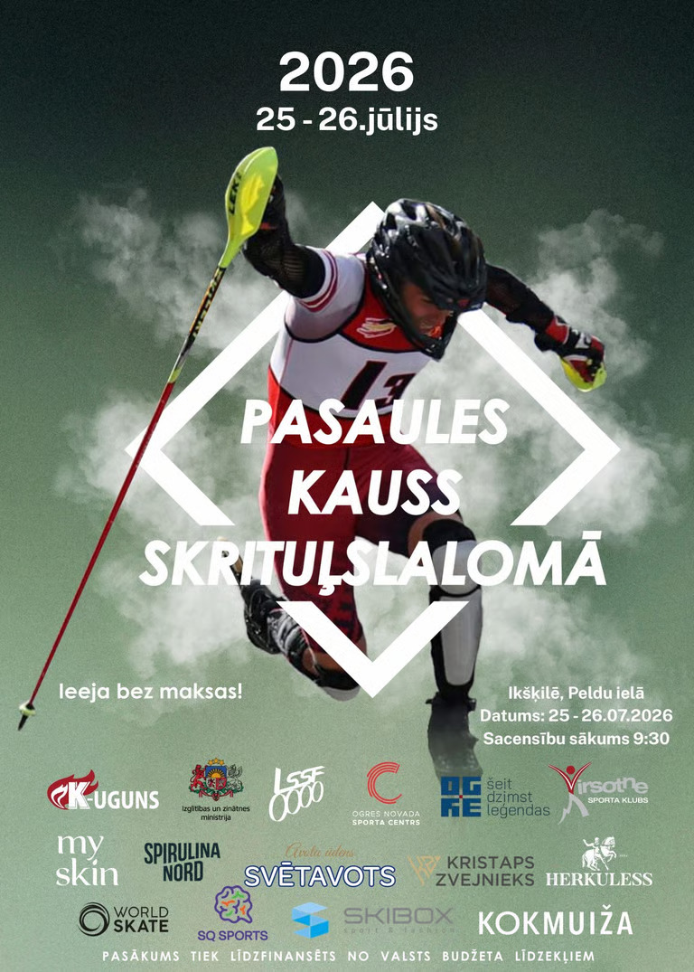 Pasaules kauss Skrituļslalomā 2026 Ikšķilē